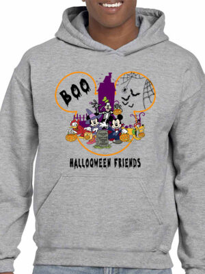 Ανδρικό φούτερ/Disney halloween, φούτερ με σχέδιο halloween,χάλογουιν,mickey mouse,disney,spooky,castle,ανδρικό φούτερ με στάμπα,φούτερ με εκτύπωση,hoodies