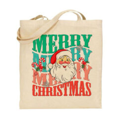 Tσάντα tote/Merry merry christmas, Υφασμάτινες τσάντες με σχέδιο,βαμβακερές,tote bags,cotton bags,τσάντες με τύπωμα,στάμπα,christmas,χριστούγεννα,χριστουγεννιάτικες τσάντες,τσάντες με στάμπα χριστουγεννιάτικη.