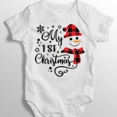 Βρεφικό φορμάκι/Christmas snowman, φορμάκι,φορμάκι για μωρά,μωρουδιακά ρούχα,ρούχα για μωρά,bebe,bebe clothes,φορμάκι με στάμπα,φορμάκι με σχέδιο,χριστούγεννα,χριστουγεννιάτικα σχέδια.