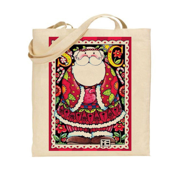 Τσάντα tote/Santa claus tapestry