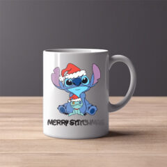 Kούπα με σχέδιο/Merry stitch-mas, κούπα με σχέδιο,κούπα με εκτύπωση,κούπα με στάμπα,κούπα πορσελάνινη,λευκή κούπα