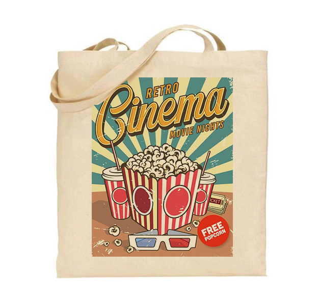 Τσάντα tote/Cinema vintage poster