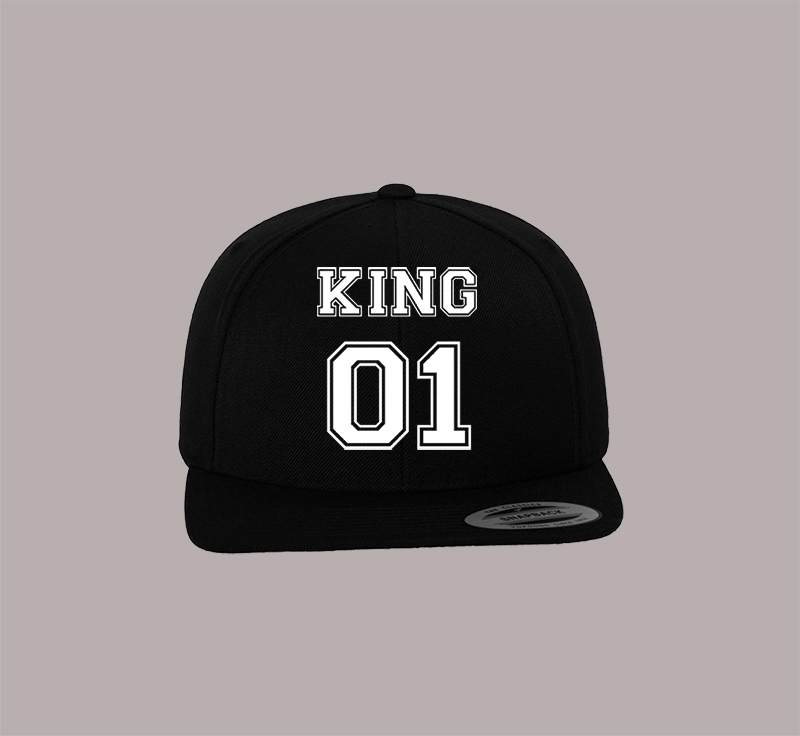Καπέλο με σχέδιο/King 01