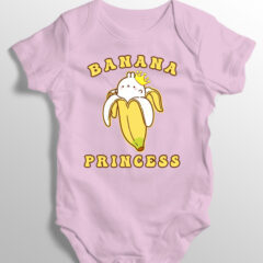 Βρεφικό φορμάκι/Banana princess,φορμάκι με σχέδιο,φορμάκι με στάμπα,φορμάκι με τύπωμα,μωρουδιακό φορμάκι,ρούχα για μωρά,νέες μαμάδες,φορμάκι για μωρά.
