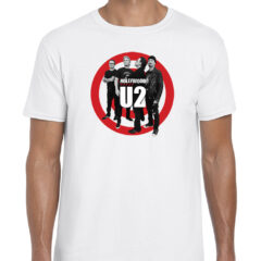 Μπλουζάκι με στάμπα/U2 target,μπλουζάκι με σχέδιο,μπλουζάκι με συγκροτήματα,μουσική,ρόκ,t-shirt,ανδρικό t-shirt.