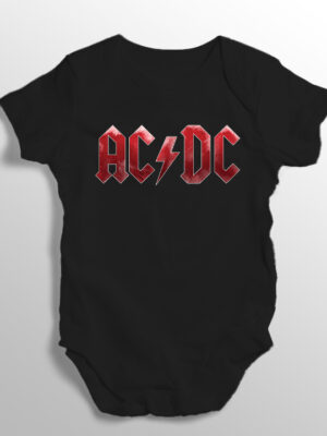 Βρεφικό φορμάκι/ACDC red,φορμάκι μωρουδιακό,φορμάκι για μωρά,βαμβακερό φορμάκι,συγκροτήματα,μουσική,μουσικά συγκροτήματα.