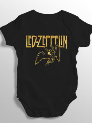 Βρεφικό φορμάκι/Led zeppelin gold, φορμάκι μωρουδιακό,φορμάκι για μωρά,βαμβακερό φορμάκι,συγκροτήματα,μουσική,μουσικά συγκροτήματα.