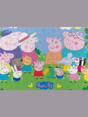 Πάζλ/Peppa family,πέπα,peppa,kids cartoon,παιδικό πάζλ,πάζλ για παιδιά,πάζλ με την πέπα,πάζλ με εκτύπωση,ψηφιακή εκτύπωση.