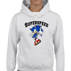Παιδικό φούτερ/Sonic superspeed,φούτερ παιδικό,φούτερ με σχέδιο,παδικά ρούχα,φούτερ με στάμπα,sonic,cartoon,super speed,speed,ταχύτητα,σόνικ.