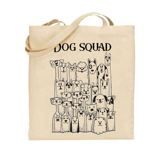 Τσάντα tote/Dog squad