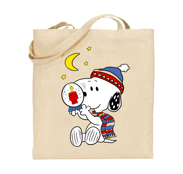 Τσάντα tote/Snoopy winter