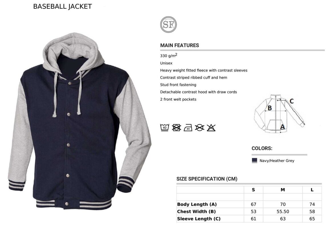 Basball Jacket hoodie